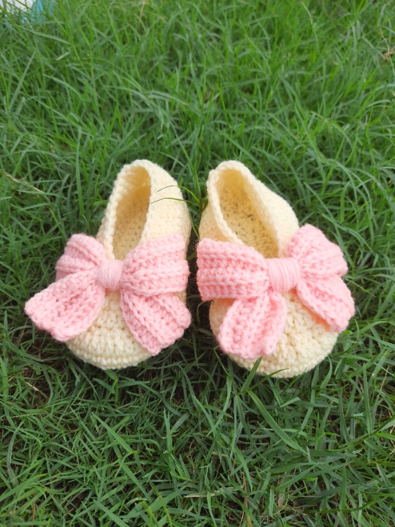 Pastel Baby Booties Pair