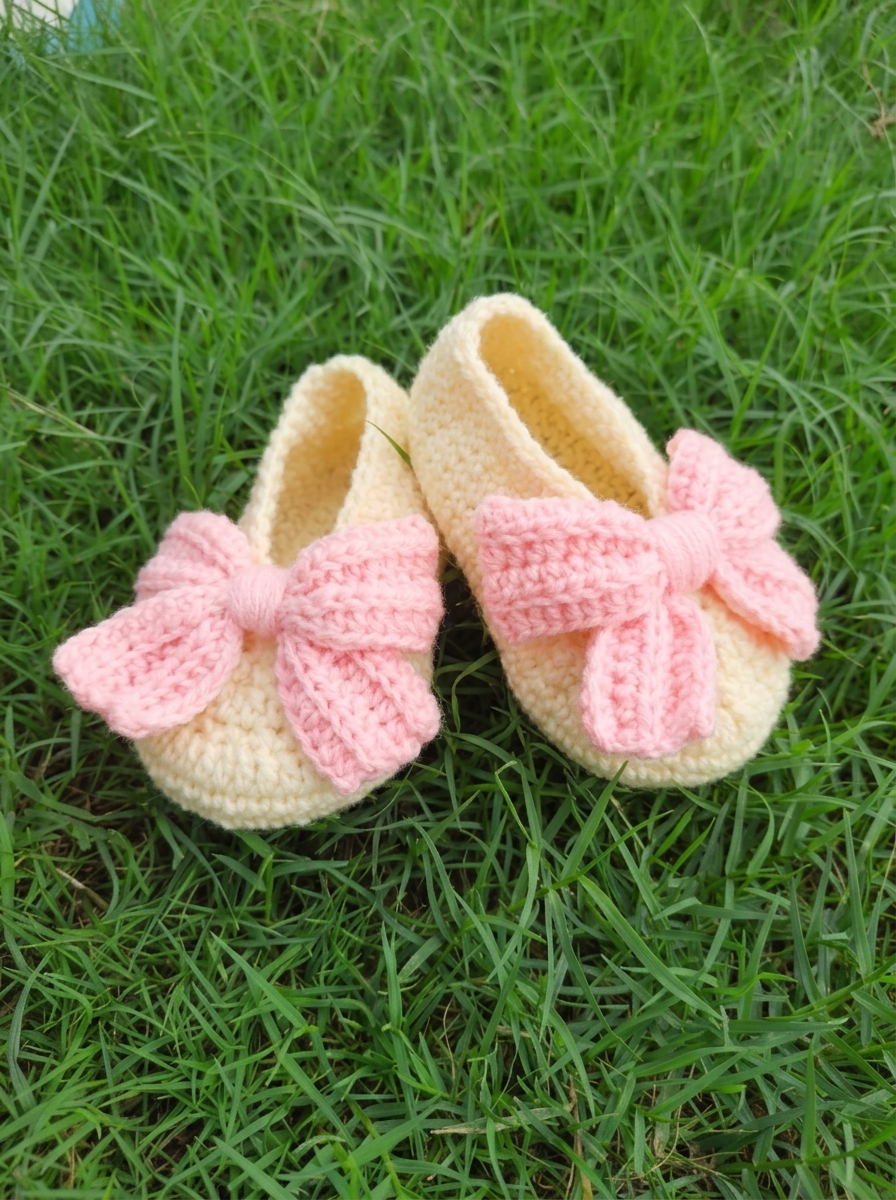 Pastel Baby Booties Newborn